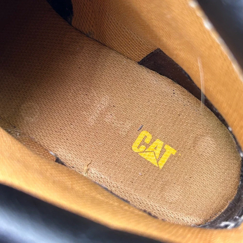 Caterpillar leather work